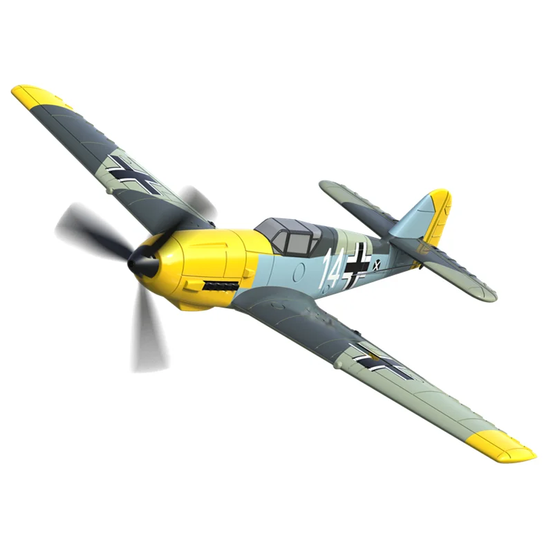 New Arrivel Volantex Remote Control 2.4G 4 Channels 761-11 BF109 BF-109 RC Warbird Mini Plane RTF