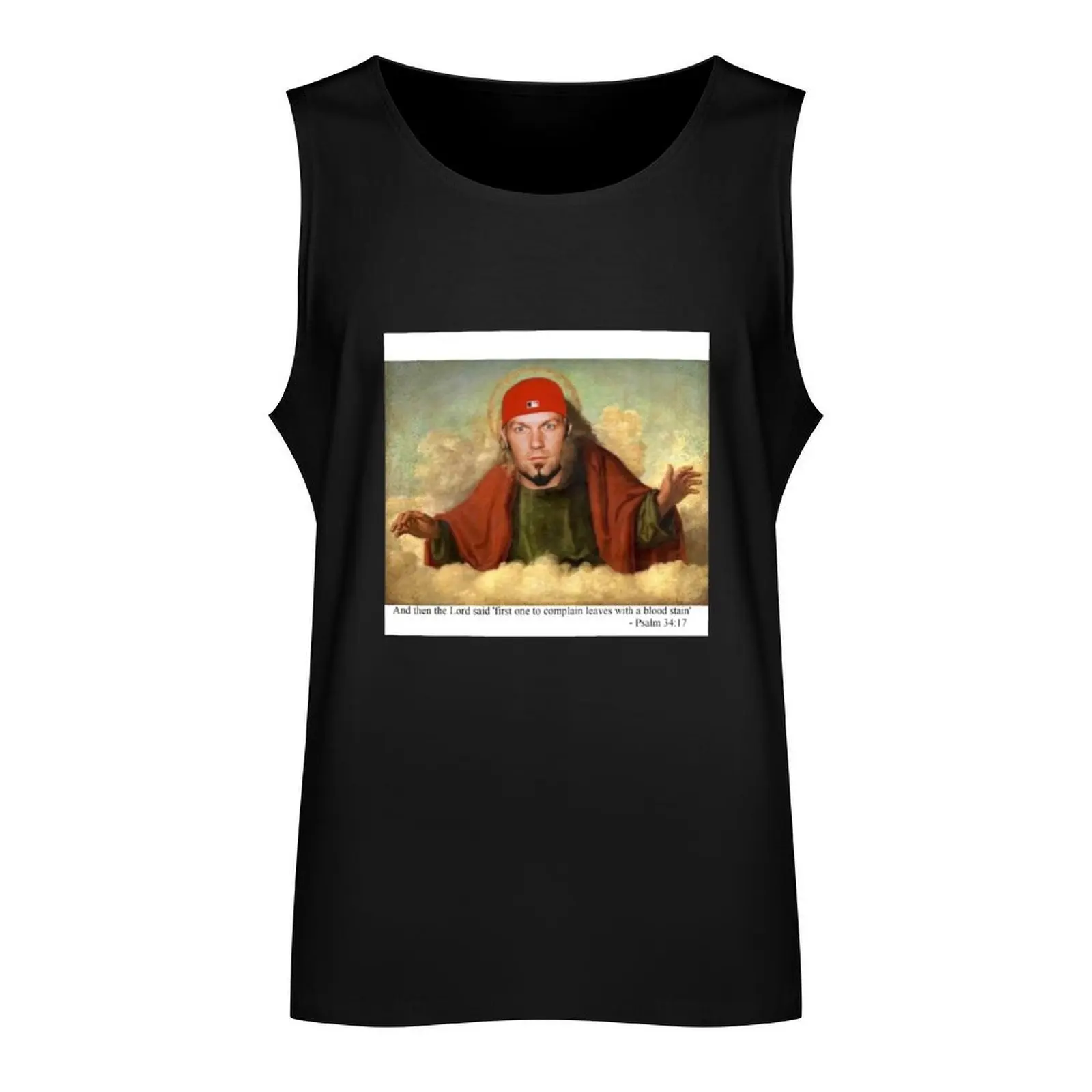 Our Lord and Saviour Tank Top gym shirts Bodybuilding clothing man Sports clothing Vest for boy