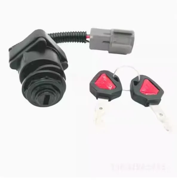 1pc Suitable for Kubotasds  Excavator U15 20 30 35 KX155 161 Start Key Switch Ignition Switch
