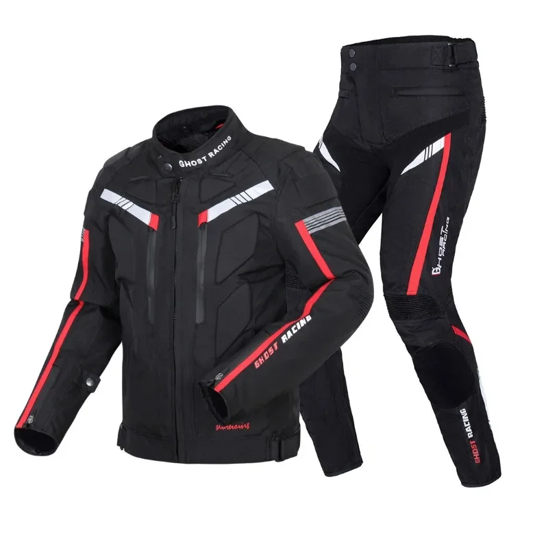 Four Season Cotton Knight Clothing Cycing Biker Jacket Motorcycle Road Jacket Off-road Motorbike Racing Suit Have Protection