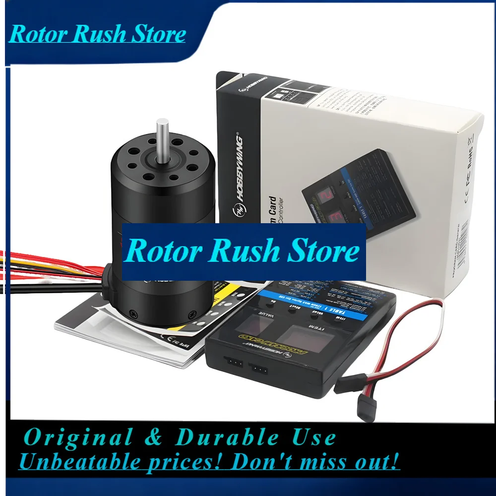 RoRuSHobbywing QuicRun Fusion 8IGHT SE 2-4S 60A KV1800 Waterproof Sensored Motor Power System For 1:8 1/8 RC Crawler Car Toys
