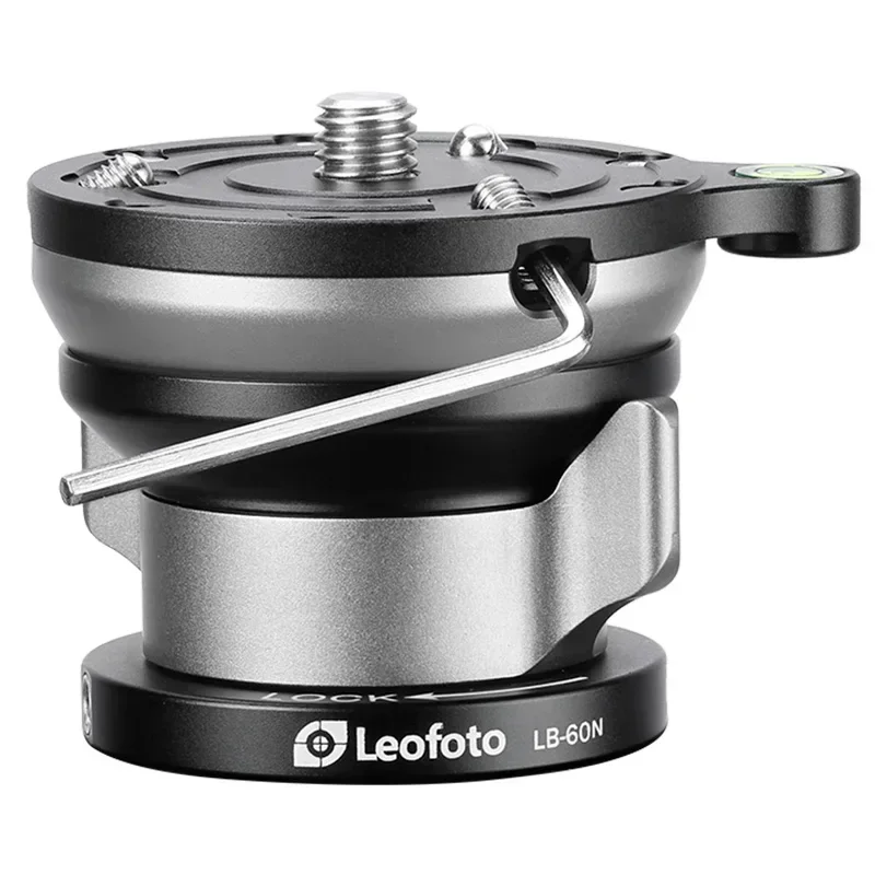 Leitu LB-60N/LB-65 Quick and Flexible Horizontal Adjustment of Hemispherical Panoramic Pan Tilt Easy Horizontal Pan Tilt
