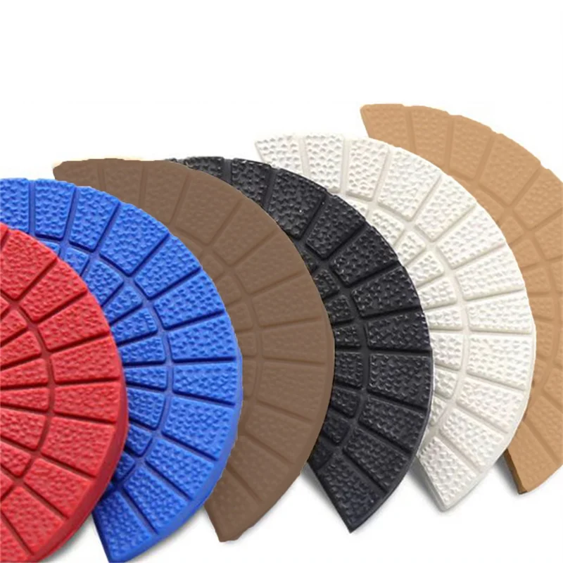 

4pcs Non-slip Rubber Wear-resistant Shoe Sole Protector Black High Heel Sandal Outsole Pad Frosted Mat Shoes Bottom Stickers