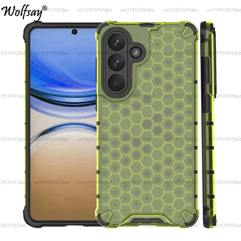 Transparent Case For Samsung Galaxy S26 Plus Honeycomb Armor Back Case For Samsung S26 Plus Case Cover For Samsung S26 Ultra