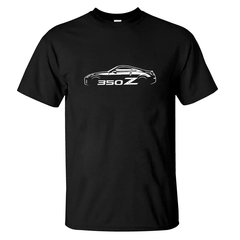 2024 Men T Shirt Casual SIMPLE 350Z T-shirt Graphic Summer Short Sleeves 100% Cotton S-3XL Cool Tee