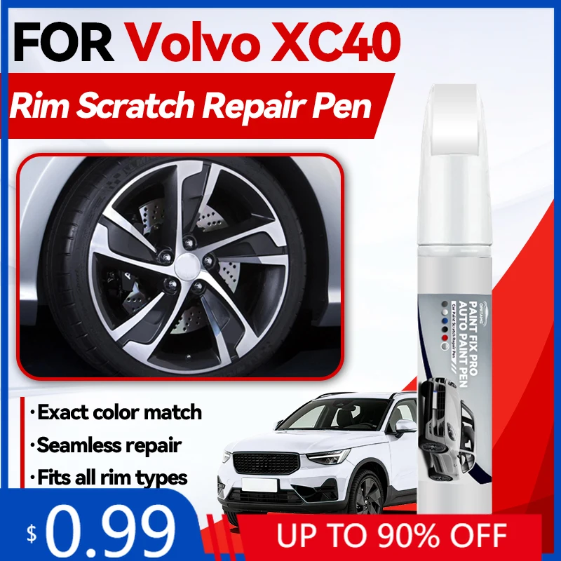 

Карандаш-корректор для колесных дисков (2017-2025 VOLVO XC40 CMA) – для ремонта царапин, DIY, авто, модель А