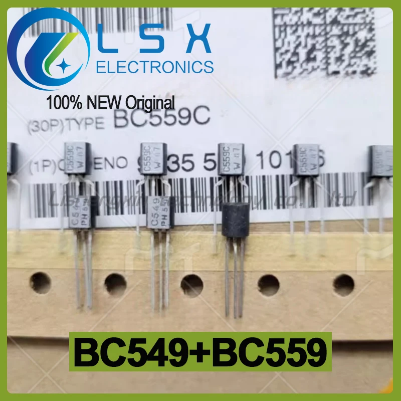 10Pairs (20PCS) BC549 + BC559 C549 C559 TO-92 New and Original