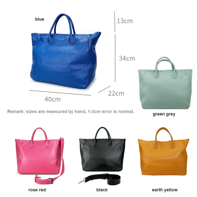 Imagem -05 - Novas Mulheres Grande Bolsala Feminina Couro Genuíno Zipper Openging Computer Handbag Lady Travel Wing Shoulder Bolsa Messenger