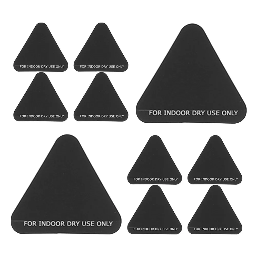 10Pcs Heat Sensitive Warning Stickers Color Changing Scald Warning Labels High Temperature Surface Safety Decals