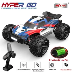 MJX Hyper Go 16212 16213 16218 1/16 4WD RC Car 60KM/H Brushless  RC Racing Car 2.4G Remote Control Cars Off-Road Truck Toys