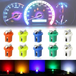 10 pçs t5 b8 5d 5050 smd carro led painel luz lateral 12v console central shifter lâmpada painéis a/c lâmpada acessórios interiores automóveis