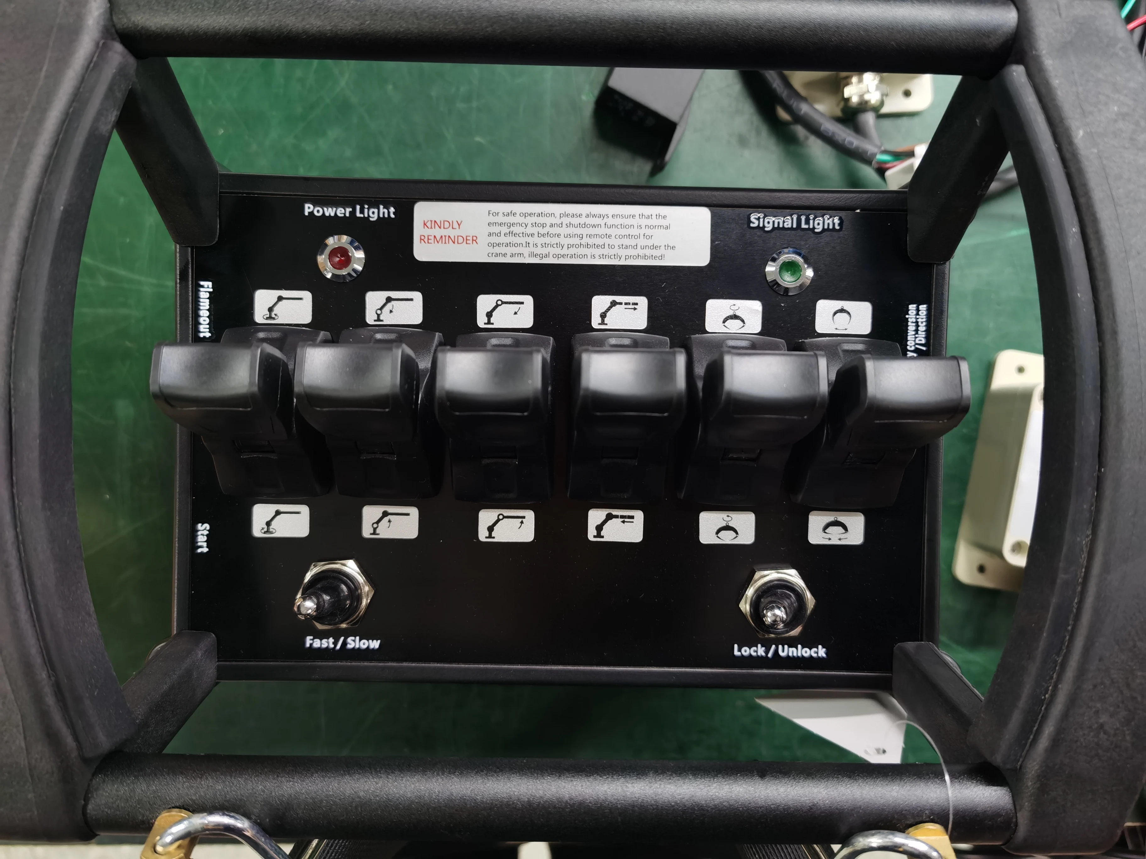 6 Functions Control Wireless Proportional Remote Control Hydraulic Lever Controller