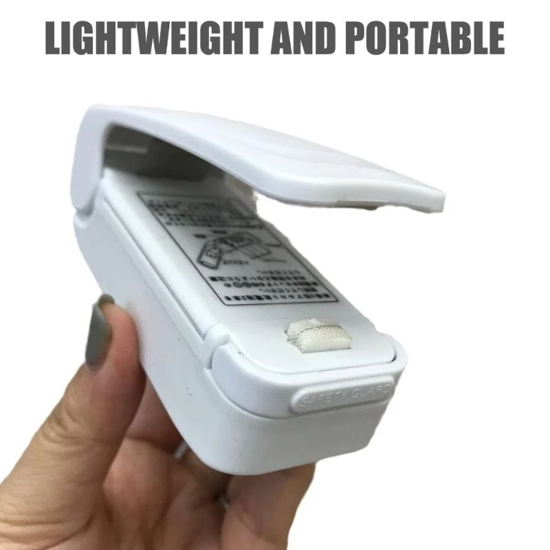 

Portable Small Bag Sealer Snacks Preserver Suitable for Snacks and Storage