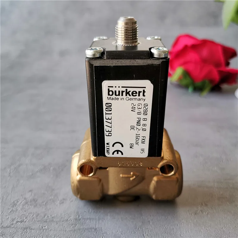 

Burkert Solenoid Valve 0280 B 8.0 FKM MS G3/8 24VDC 00137739 Stock Boyd