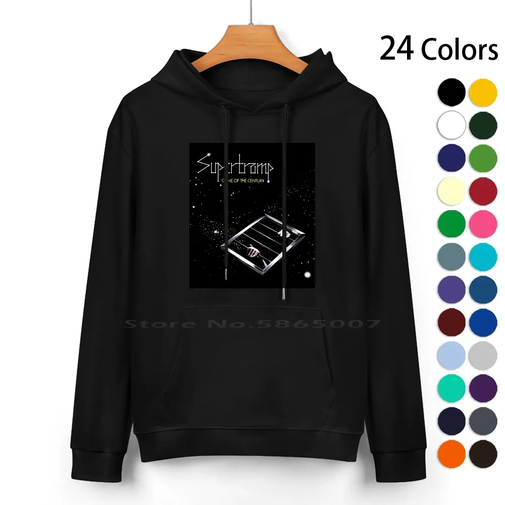 Crime Of The Century Pure Cotton Hoodie Sweater 24 Colors Progressive Art Crime Of The Century Supertramp Pop Heavy Psych 70s