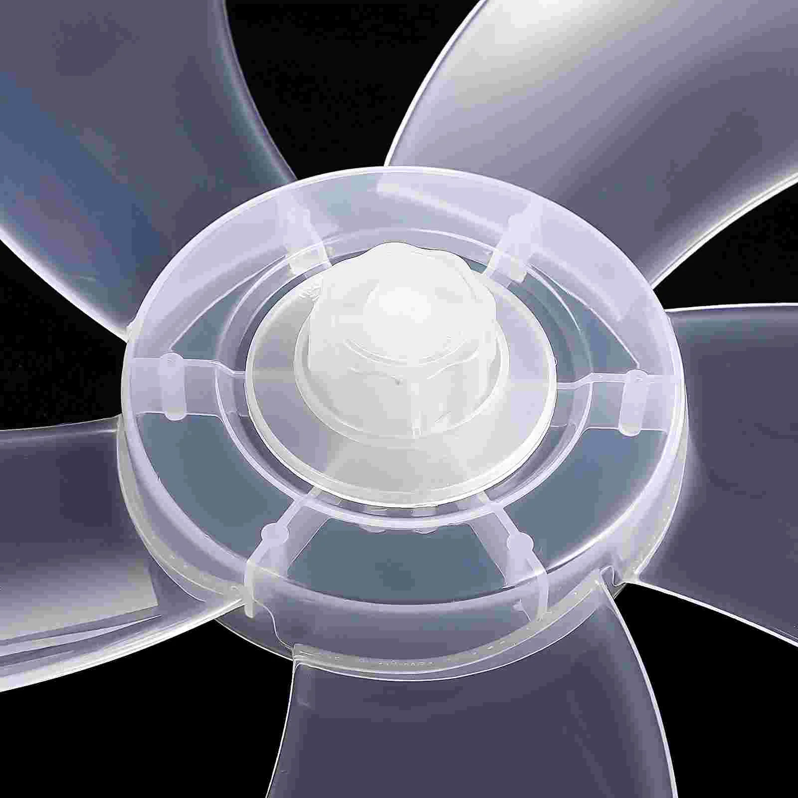 Electric Blade Replacement 37cm Silent Blades for Standing Table Fan Accessories Plastic Leaf Component Portable
