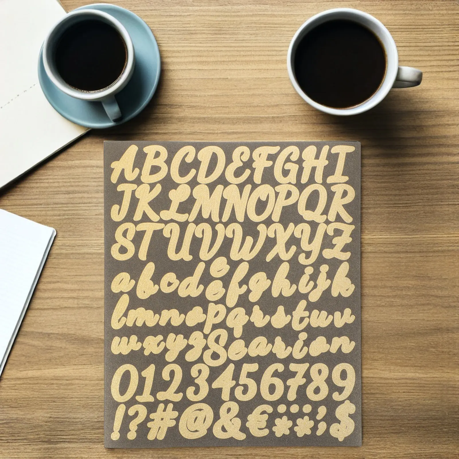 

10 листов золотых наклеек с алфавитом, 1 дюйм, самоклеящиеся буквы и цифры для скрапбукинга, декора для вечеринок, ежедневников и планировщиков