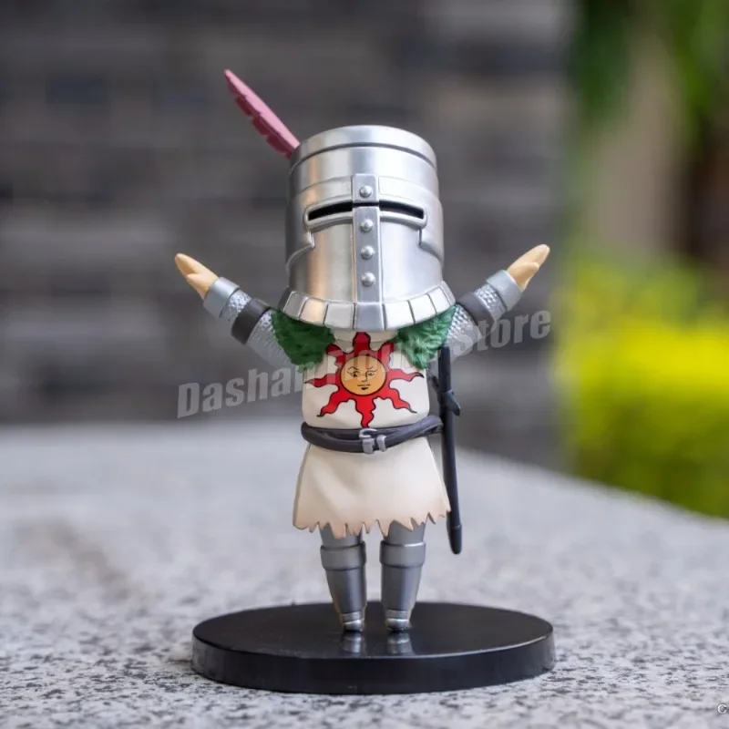 Figurine d'action Dark Souls, Solaire d'Astora, The Fire Keeper, Collection en PVC, Ornements de bureau, Jouets modèles, Cadeaux pour enfants, 10cm