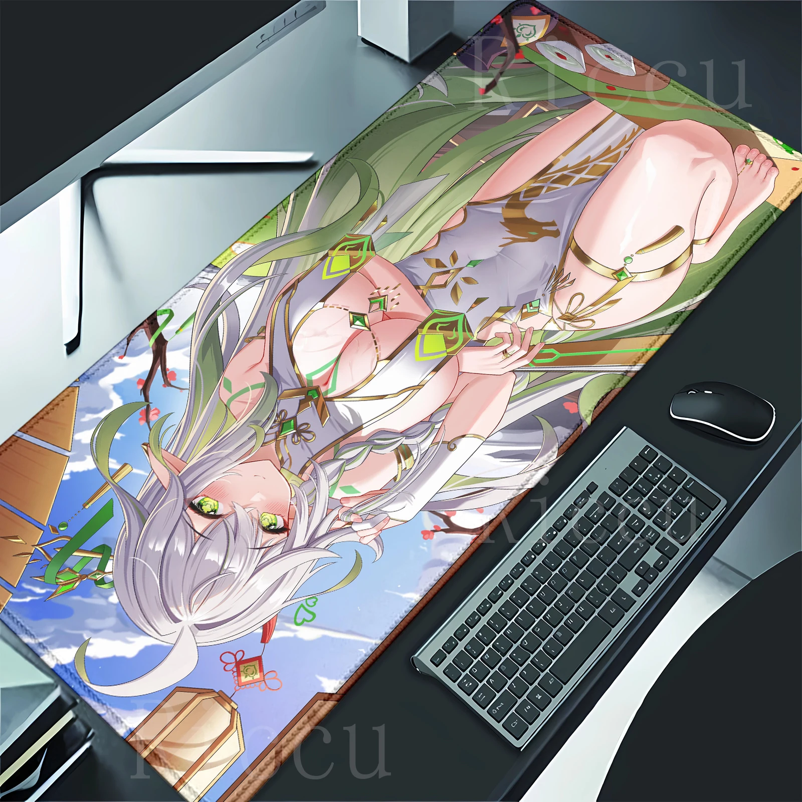 

Nahida Mause Pad Genshin Impact Коврик для мыши ПК Игровые ноутбуки The Greater Lord Rukkhadevata Резиновый коврик Gamer Deskmat Коврики для мыши Xxl