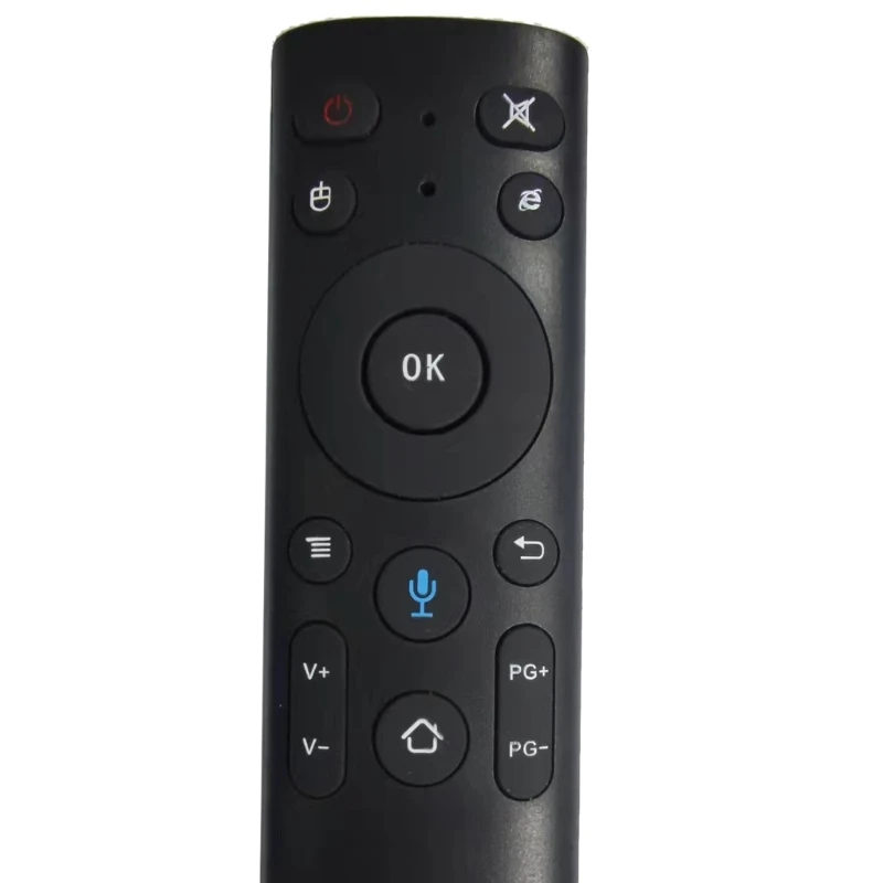 تلفزيون ذكي أندرويد بوكس ​​2.4G لاسلكي IPTV صوت التحكم عن بعد ماوس هوائي