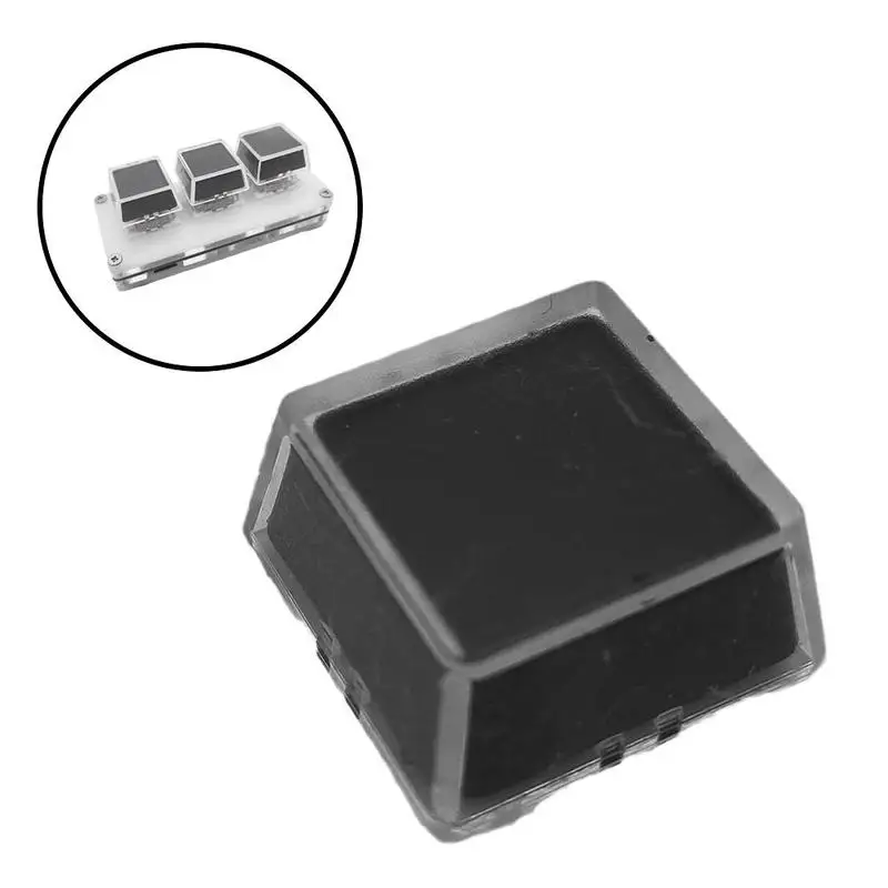 Transparent Keycaps Double-layer Key Caps Removable Paper Clips Custom Keyboard Keycaps MX Switch Keycap Shell Protection