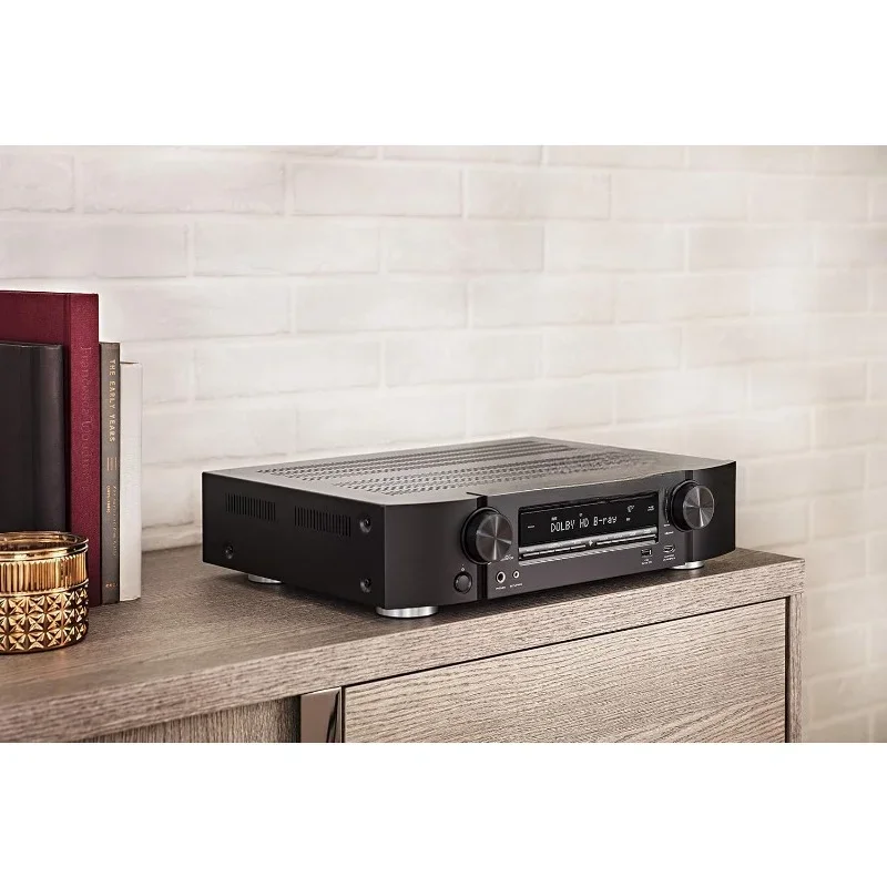 

HOT 5.2 Channel Home Theater Amplifier, DTS-HD Master Audio Alexa Compatible Stream Music via Wi-Fi, Bluetooth and HEOS Black