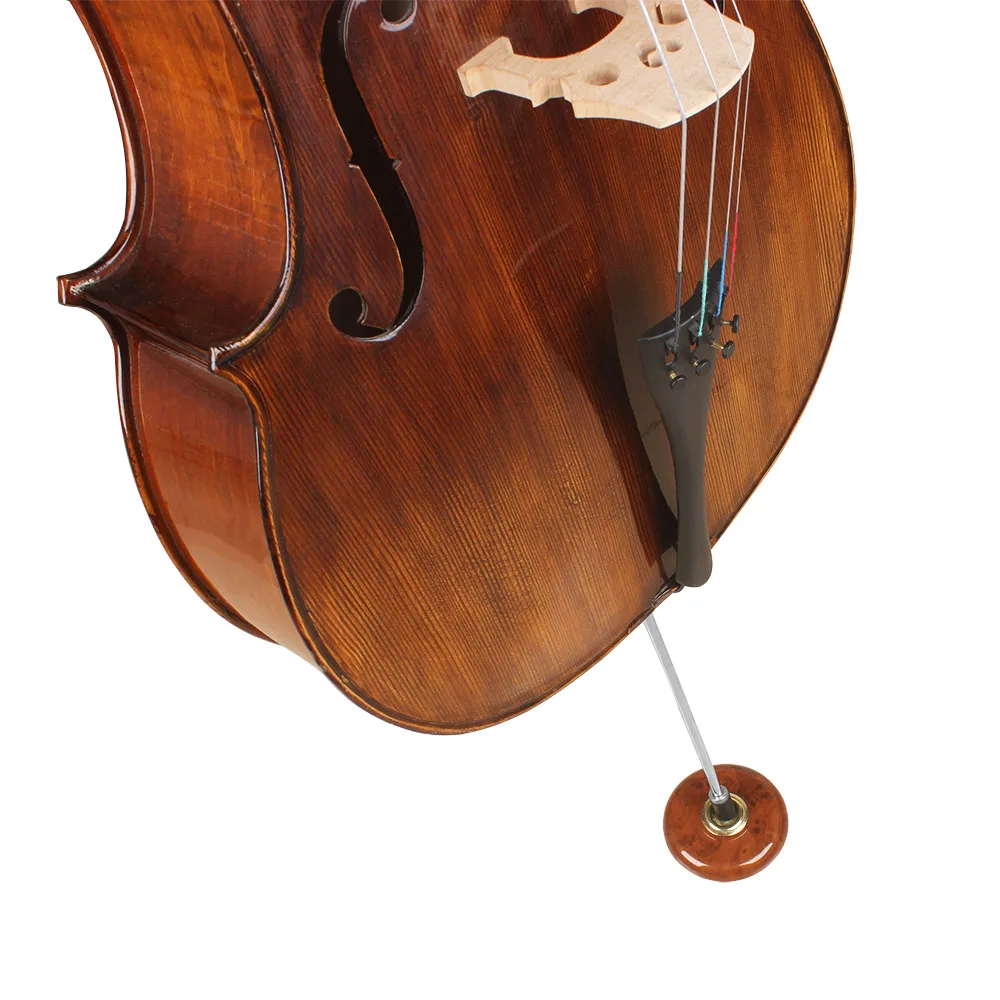 Cello Bird's Eye Slip Mat Bodenschutz Zubehör Saiteninstrument Fitting Viola Pad End Pin Anti-Rutsch-Ständer Musikwerkzeuge – Detail 10