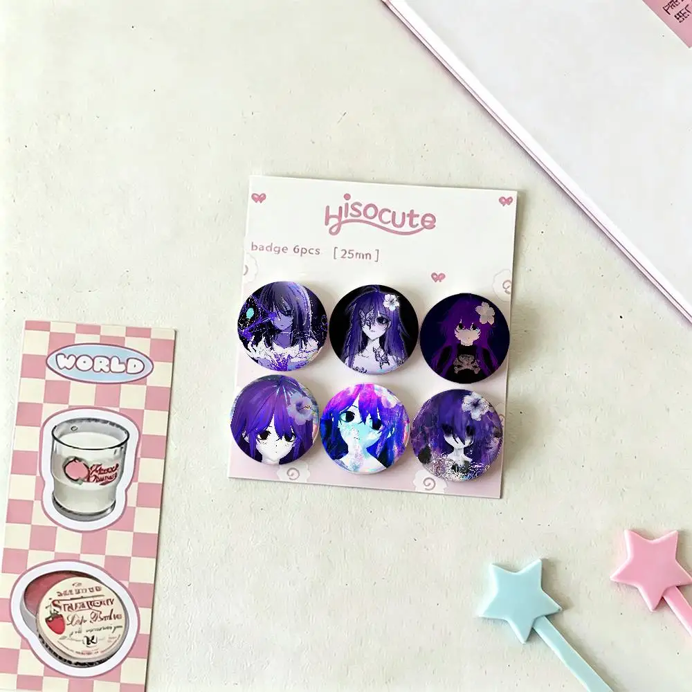 Cute Game-jvne Luvs U-S Badge Pins For Friend, Backpack, Clothing, Collectible Accessories, Jewelry Gift