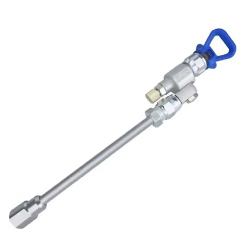 ABLK Anti-Saliva Metal Ext Extension Rod 25Cm, Locking Swivel Shutoff Valve 287030 For Airless Paint Sprayers, Fits 7/8