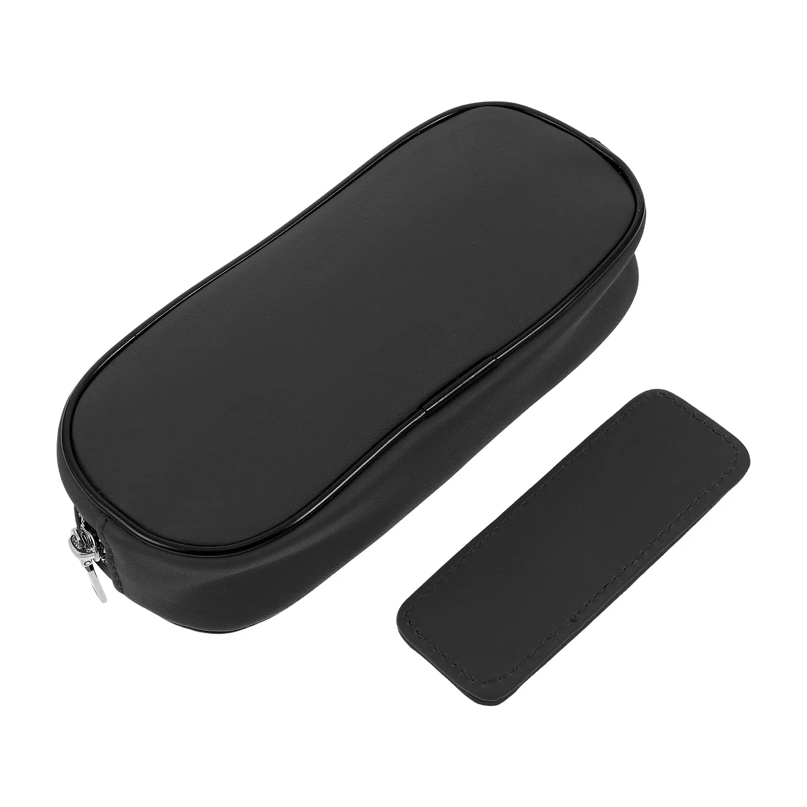 Car Storage Organizer Bag Magnetic Microfiber Car Pouch for Eyeglasses Makeup Keys Easy Install Interior Dashboard Sun