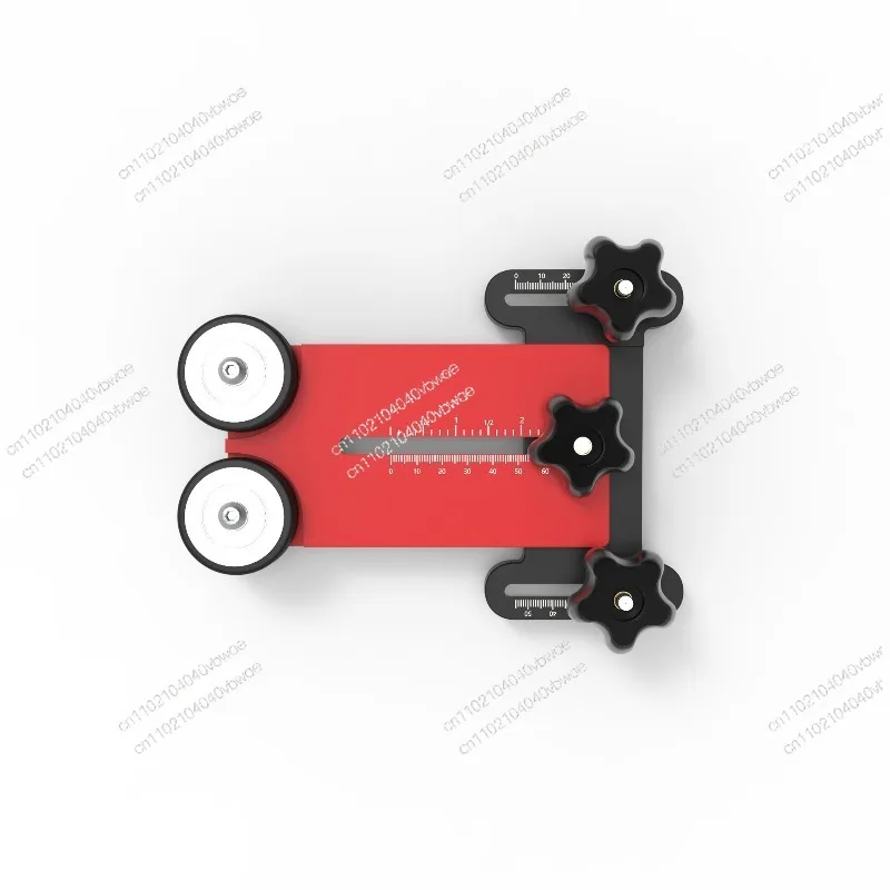 Cutting machine table saw flip-chip roller fast cutting limit backer woodworking table chute positioning and fixing tool