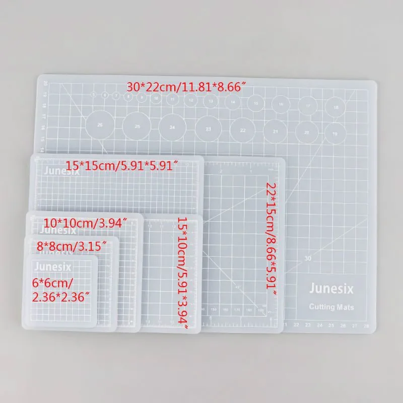 New Multi-size Translucent Art Manual Double-sided Tool Self-healing Cutting Board Pvc Mat Patchwork Rubber Cutting Mat Carving