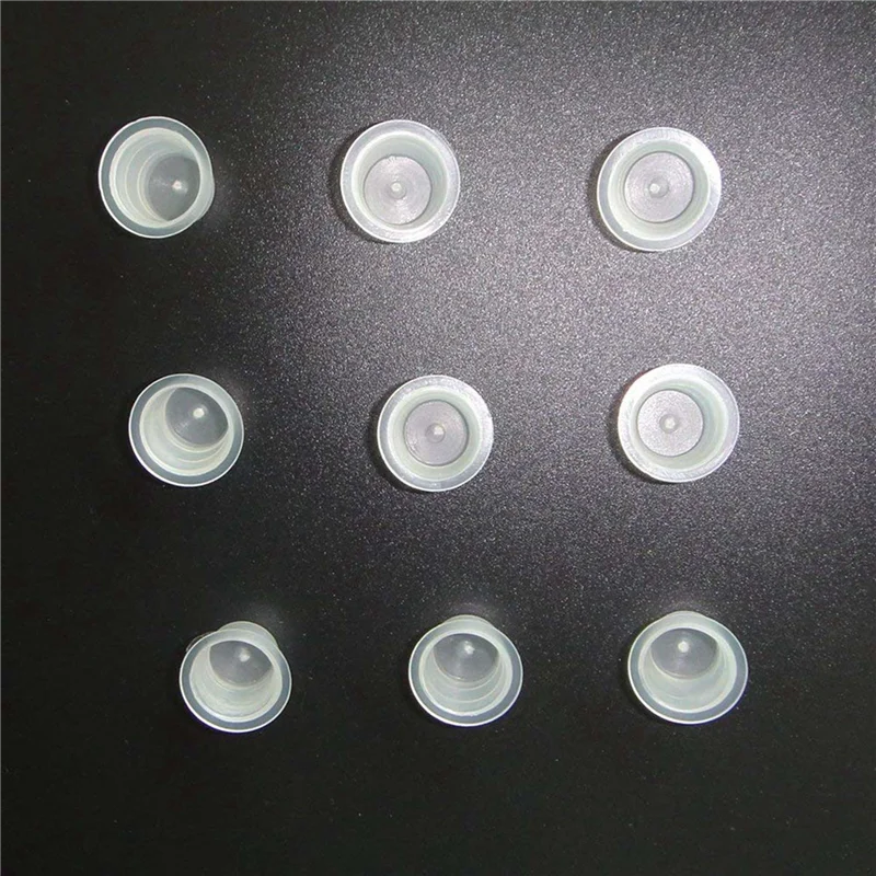 AA20-Pigment Cups For , 600Pcs/Bag 13Mm Medium Tattoo Ink Rings Disposable For Microblading Pigment Cups