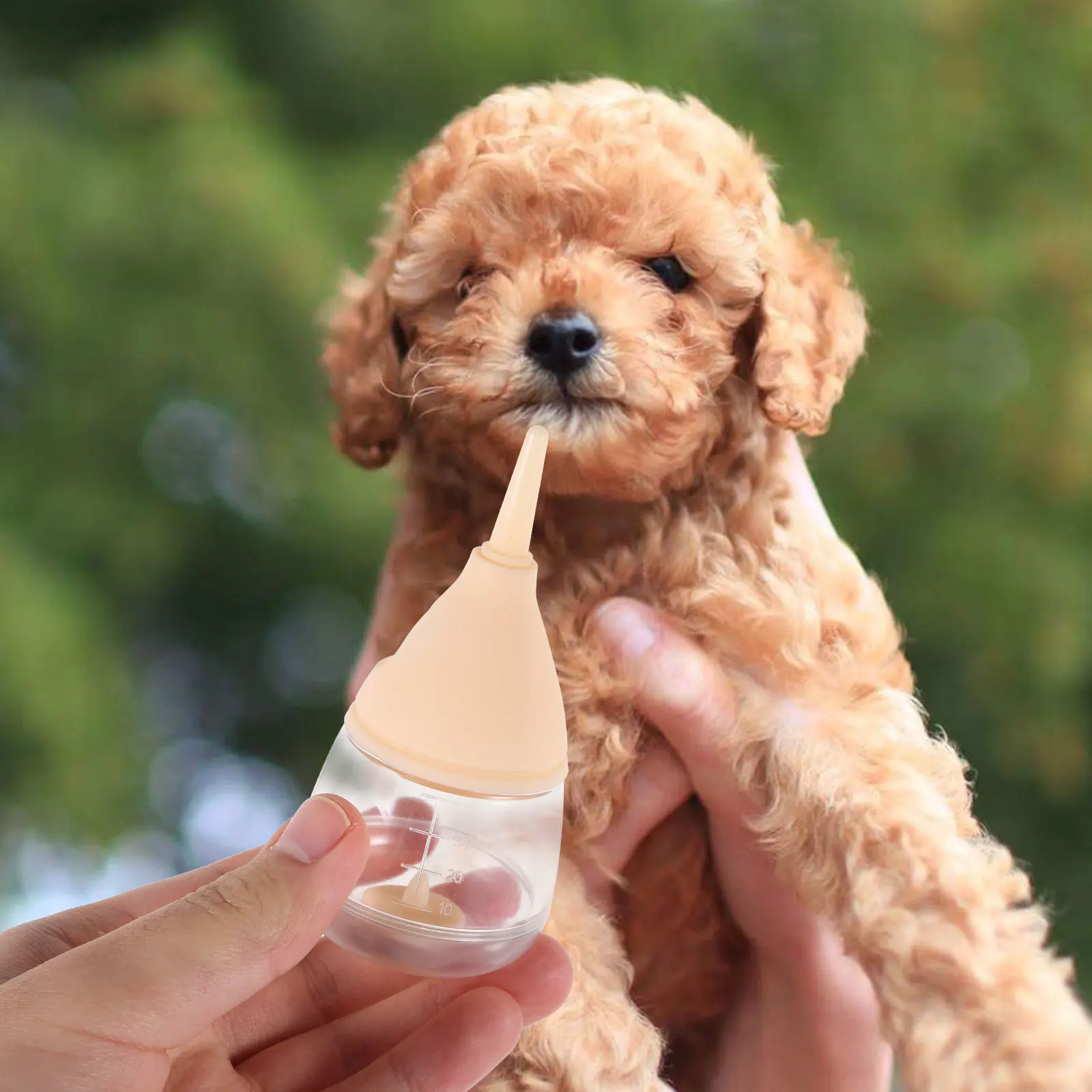 

Pet Feeding Device Nurser Bottle Kittens Puppies Nursing Feeder Silica Gel Puppy Bottles