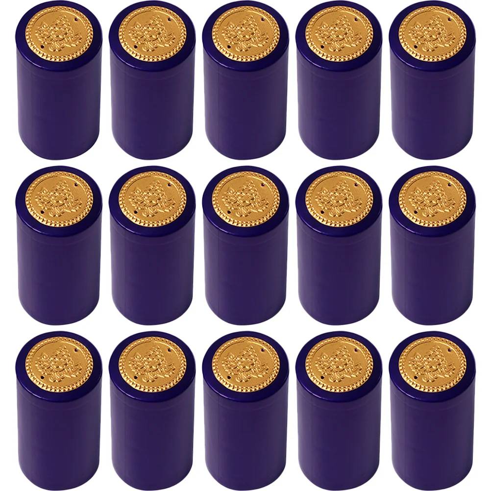

300Pcs Wine Shrink Wrap Red Wine Bottle Tops Covers Disposable Sealer Perfect for Liquor Bottle Preservation Heat Shrink Film