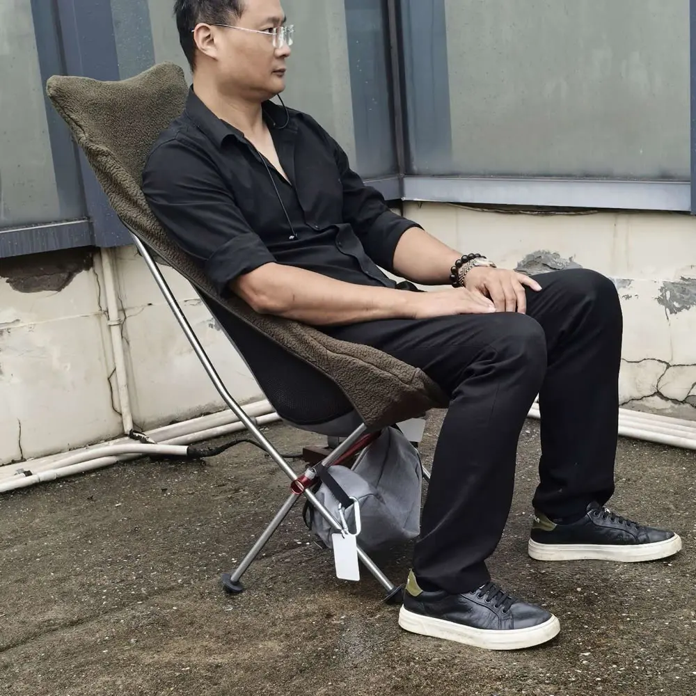 Outdoor Warm Durable Lightweight Low-Back & High-Back Chair Cover for Camping Protection