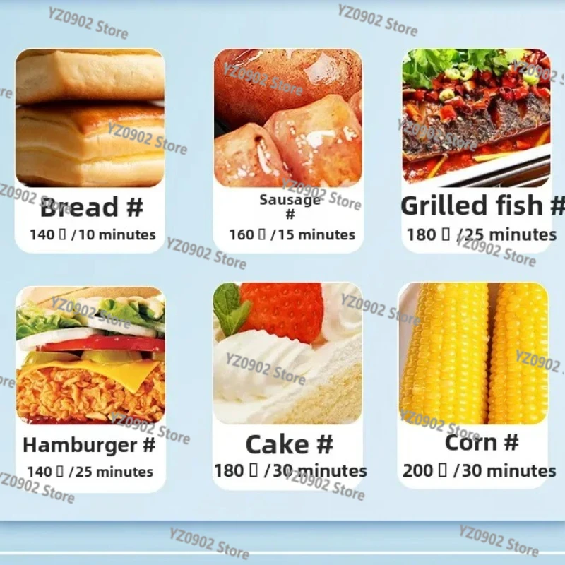 

Мини-электрическая духовка 10 л, 220 В, бытовая универсальная машина для выпечки, автоматическая маленькая микроволновая печь для кухни