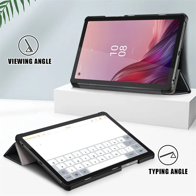 Für Lenovo Y700 4th Gaming Tablet Schutzhülle 8,8 Zoll dreifach faltbare Schlafschutzhülle – Detail 2