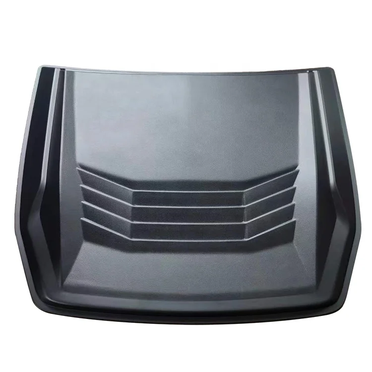 PickUp Trucks Black ABS Hood Scoop for Hilux 2015 onwards