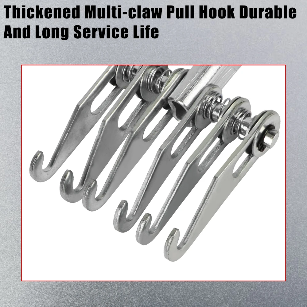 Car Sheet Metal Repair Slide Hammer Tool Puller Claw Hook Universal M16 6 Finger Dent Repair Auto Body Body Dent Tool