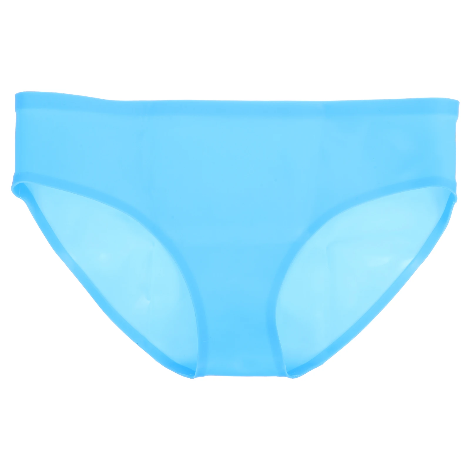 

Silicone Women Swimming Trunks Waterproof Triangle Swim Briefs Stylish Cut Out Design Tropical Vacation Beachwear