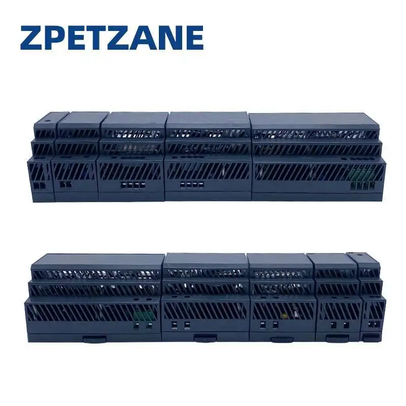 HDR-30 stopniowy zasilacz do przełączania szyny DIN 12V 24V szczupły sterownik LED 30W półmostkowy transformator mocy