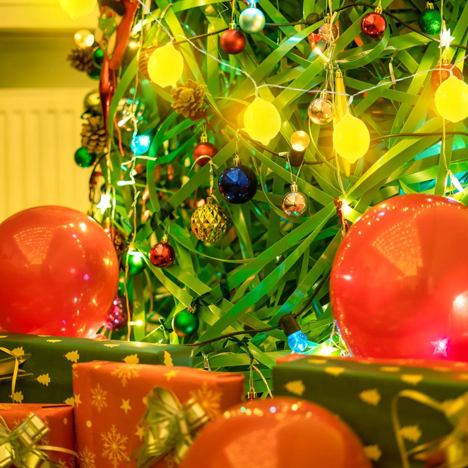 

Светодиодные гирлянды-лимоны 1,5 м, 10 светодиодов, теплый белый свет, для вечеринок, сада, свадьбы, праздников, украшения дома, гирлянда-лампа