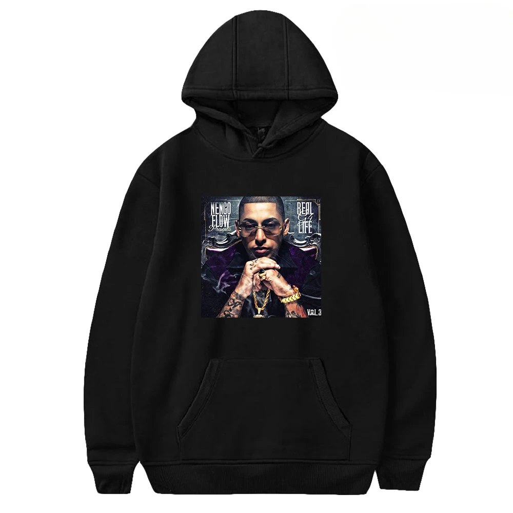 

Nengo Flow Merch Oversized Women/Men Hoodie Sweatshirt Harajuku Streetwear Hip Hop Pullover Hooded Jacket Casual Tracksuit