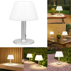 New European wind solar mushroom night light outdoor dining bar clear bar lamp Bedside table lamp dimmable table lamp