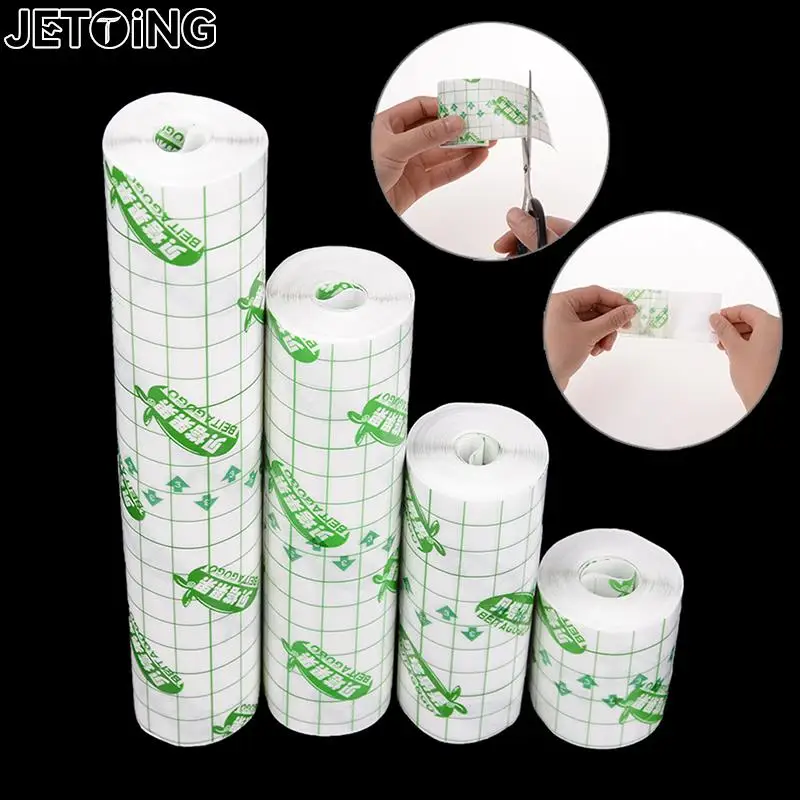 5M Transparent Tape PU Film Adhesive Plaster Waterproof Anti-allergic Medicinal Wound Dressing Fixation Tape 5cm 10cm 15cm 20cm