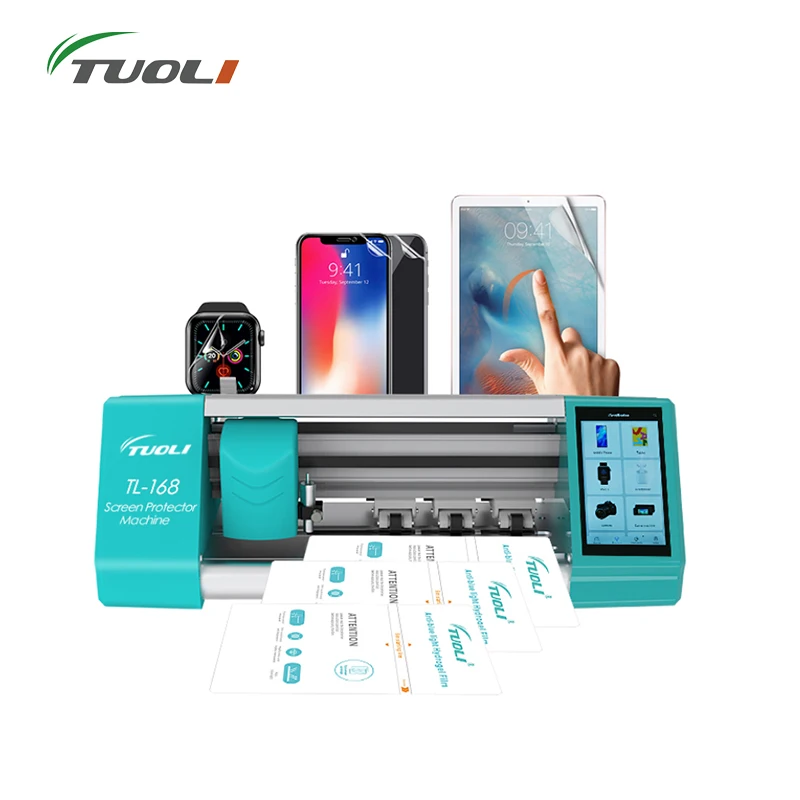 

TUOLI TL-168 TPU Film Cutting Machine Mobile Phone Built In Computer Screen Protector Hydrogel Film Cutter Machines