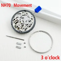 NH70 Movement Mechanical Automatic Movement Skeleton For Watchmaker Replacement Movement Watch Repairer Parts