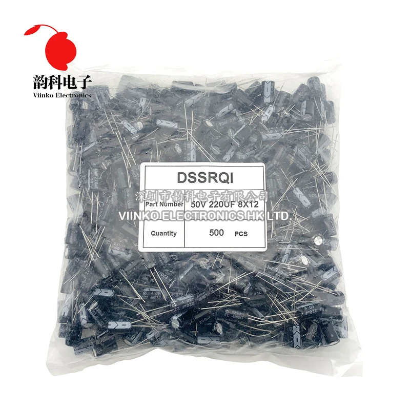 20-1000pcs 50V 35V 25V 16V 10V Electrolytic Capacitor 0.1UF 1UF 4.7UF 10UF 22UF 47UF 100UF 220UF 470UF 1000UF 2200UF 4700UF
