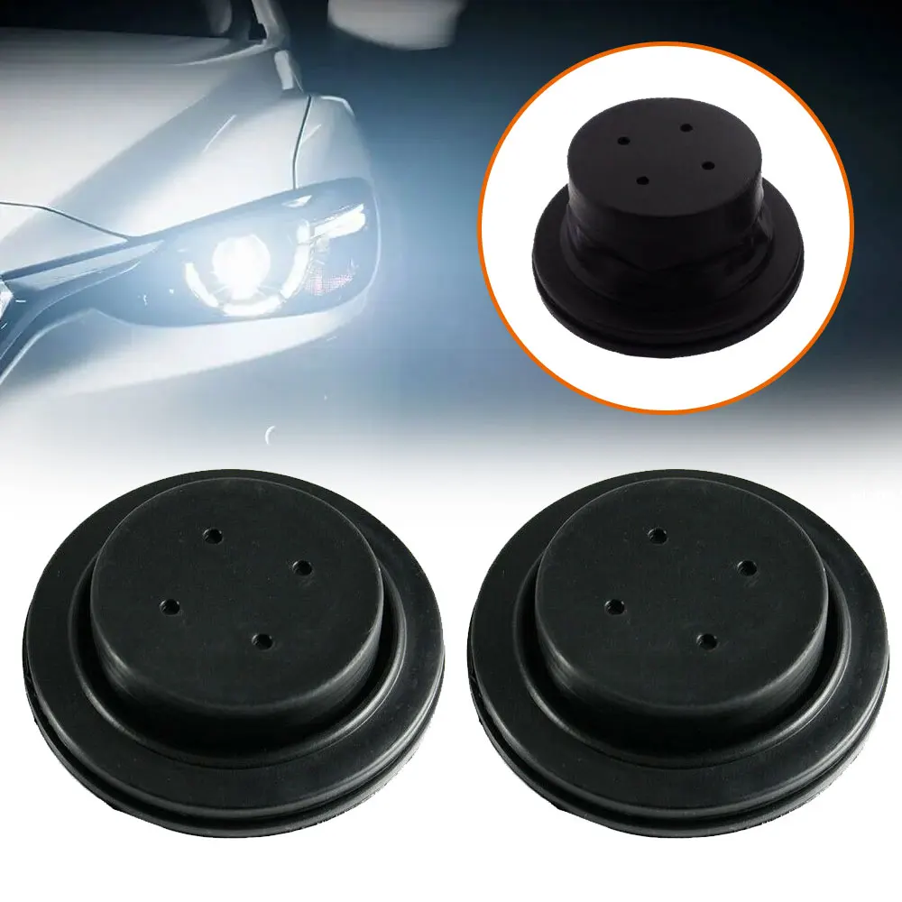 

2pcs Car LED Headlight Bulb Dust Cover Waterproof Dustproof HID Xenon Lamp Rubber Dust Cover Seal Caps Car Light Dust Cap